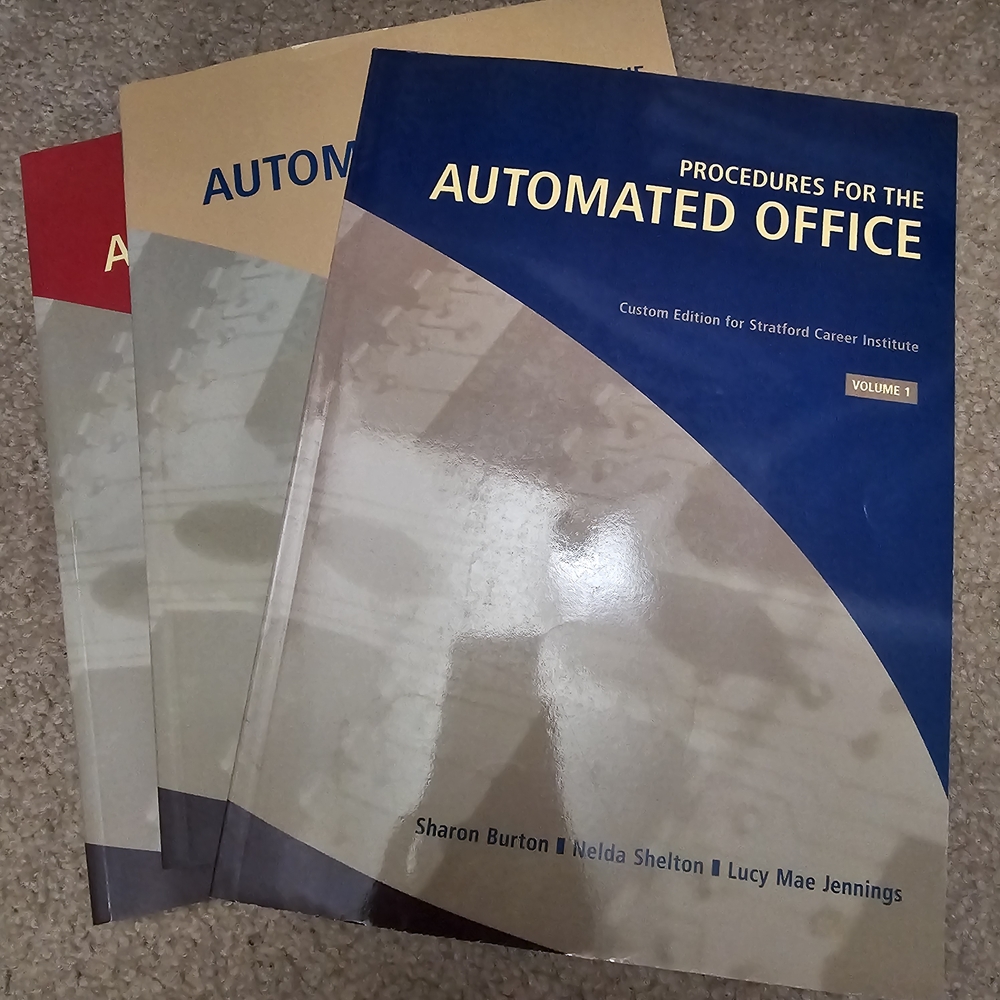 Automated Office Procedures Book Set